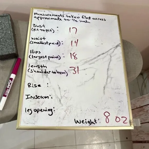 Abercrombie & Fitch Women's Long Sleeve Black /White Gingham Plaid Dress XS NWT - Picture 12 of 12